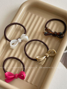 Phong Cách Hàn Quốc Ins Nút Bướm Giấm Tóc Cho Nữ Độ Đàn Hồi Cao Tóc Và Đuôi Phụ Kiện Tóc