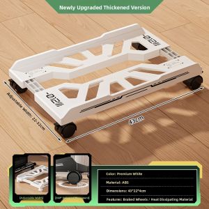 Suobai | Moveable and Adjustable Computer Tower Stand