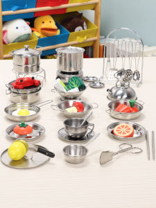 Realistic Mini Kitchen Toy Set