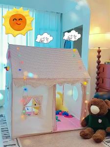 Kid Tent Foldable Playhouse Tents Toy Indoor Outdoor Princess Castle Play Game Gift For Boy Girl Children