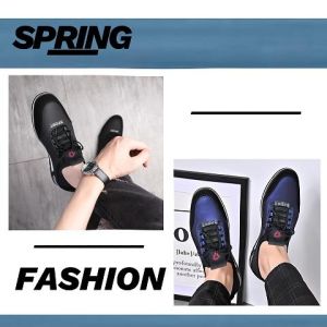 LKfashion มาใหม่ รองเท้าผ้าใบผู้ชายแฟชั่น ดีไซน์สปอร์ตสุดเท่ห์ ใช้งานง่ายโทนสีเรียบๆ มี2สีให้เลือก วัสดุดี น้ำหนักเบา ราคาคุ้มค่าแน่นอน