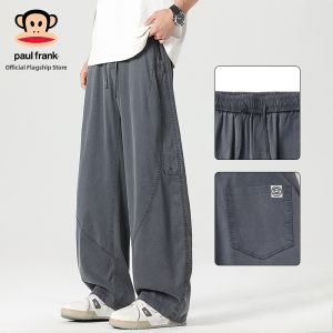 Paul Frank | Patchwork Design Summer Lightweight Loose Straight Pants