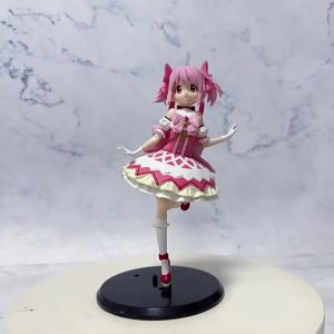 Bandai | Anime Puella Magi Madoka Magica Kaname Madoka Anime Figure Toy Action Toushirou Figurine Statue PVC Model Christmas Gifts