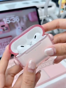 Anvers AirPods Pro 2/1 Case and AirPods 4/3/2/1 Case Soft TPU Protective Cover with Invisible Bracket