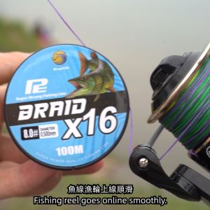Benang PE Lima Warna X12 X16 Kuat Mulus Anti Keriting 100m Japanese Braided Fishing Line Memancing Di Laut