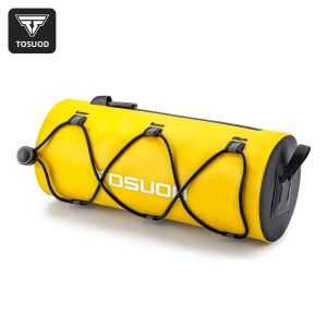 TOSUOD | Túi Đựng Tay Lái Xe Đạp TOSUOD 2.8L Vải Lưới Phủ Nhựa PVC Chống Thấm Nước Có Dây Đeo Vai Túi Dây Kéo Xe Đạp Phản Quang