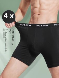 Mens Chafing Protection Underwear Loose Leg Boxer Shorts