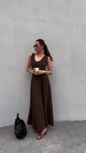 KUKU - Serene Maxi Dress ชุดเดรส