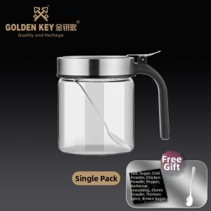 Golden Key | Kitchen Storage Seasoning Set Glass