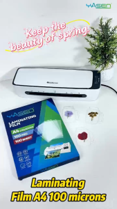 YASEN Laminating Film A4 Short Long Document Size (80/100/125/250 Microns) 100 Sheets Glossy Laminating Pouch for Documents Photos Cards
