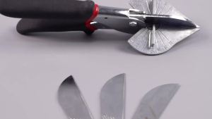 Miter Shears 45°- 135° Multi Angle Multifunctional Miter Shear Cutter Precise Shoe Molding Cutter Hand Tool for Angular Cutting