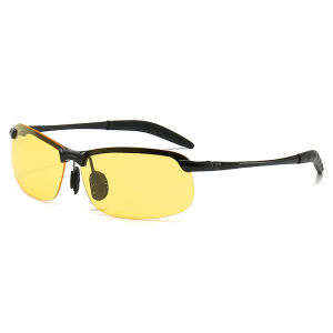 Photochromic Mens Sunglasses Men Driving Polarized Sun Glasses Male Outdoor Sports Cycling Night Vision Eyewear UV400 Goggles