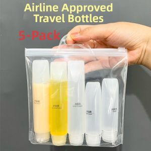 BANKAYI | Travel Friendly Shower Gel Shampoo Conditioner Body Lotion Set Squeezable Soft Tube
