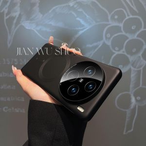 Magsafe Magnetic Wireless Charging Case for VivoX200S Ultra Thin Matte Heat Dissipation X300Spro Anti-Fall Metal Paint No Frame Protection Shell