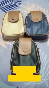 SUNADHE BAGS TAS WANITA KEKINIAN | TAS HP WANITA | TAS WANITA MINI | SLINGBAG REMAJA 2024 BAHAN KULIT PU 3 WARNA HITAM NAVY KHAKI 2 RUANG
