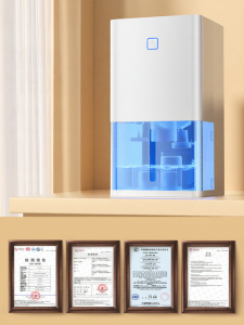 Home Use Quiet Small Dehumidifier Indoor Air Drying Moisture Removal Machine for Dormitory Humidity Controller 3213