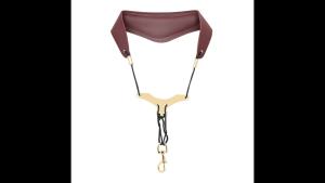 IRIN | IRIN Saxophone Strap Lanyard PU Metal Sponge Alto/Tenor/Soprano Sax Neck Strap Universal Woodwind Instrument Parts & Accessories