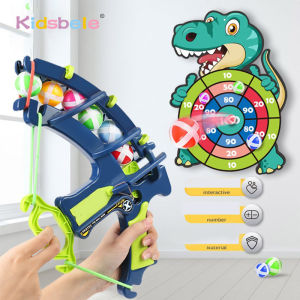 Kids Bow and Arrow Toy Set with Target Board – Safe Suction Cup Arrows Indoor Outdoor Archery Game for Boys & Girls