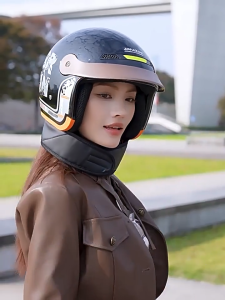 【จัดส่งในกรุงเทพ】💖 เลนส์ขนาดใหญ่สามารถซ่อนได้ หมวกันน๊อค ใช้ได้ทุกเพศ หมวกกันน็อคชาย กันหมอก มองเห็นได้ชัด หมวกกันน็อก ชาย หมวกกันน็อคกระจกดํา หมวกกันน็อกวินเทจ หมวกกันน็อคผู้ใหญ่ครึ่งใบ หมอกกันน็อก หมวกกันน็อคคู่กับแฟน หมวกกันน็อคผญ หมวกขับขี่มอเตอร์ไซค