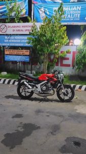 STRIPING STICKER LIS LES POLET kawasaki ninja r 2014 oren se stiker list body motor standar