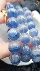 Collection Ceiling Grade Super Rare Wealth Bowl Blue Fluorite Bracelet