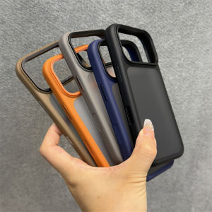 With Camera Control Button Case for iPhone 17 Pro Max 17Pro Slim Matte Translucent PC TPU Shockproof Cover for iPhone 17 Air