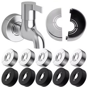 Faucet Decorative Cover Plastic Water Pipe Connector Wall Covers Heighten Valve Panel Shower Kitchen Bathroom Tap Accessories
