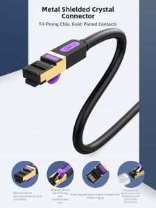Vention | High Speed Home Gigabit Cat7 Ethernet Cable 5m