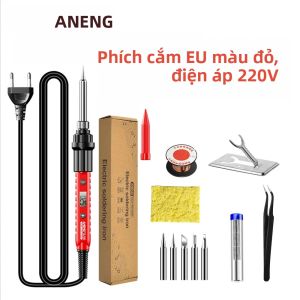 ANENG | Bút Hàn Điện 60W Điều Chỉnh Nhiệt Độ 220V/110V Kèm Đầu Hàn Dùng Cho Sửa Chữa Điện Tử