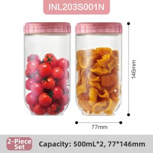 LocknLock | Sealed and Moisture-Proof Plastic Storage Jar