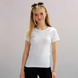 MiiOW | เสื้อยืดคอกลมแขนสั้นผ้าไนลอนสำหรับโยคะ ฟิตเนส วิ่ง Pilates ฤดูร้อน 2025 เสื้อผ้าทำงานแบบไร้ตะเข็บสำหรับผู้หญิง