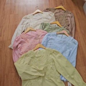 [7 Queen] Blouse import finny - atasan wanita import - atasan import