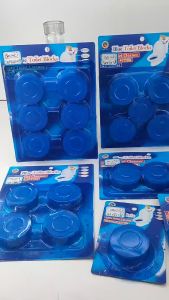 Automatic Toilet Bowl Cleaner Tablet Anti Bacteria Blue Odour Stain Pencuci Mangkuk Tandas Biru