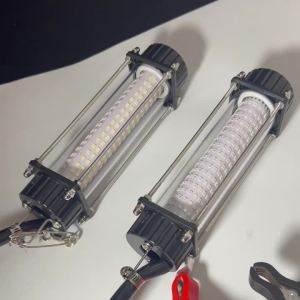 Đèn Câu Cá Dưới Nước LED 120W 180W Đèn Dụ Cá Chìm Đèn Câu Đêm Thả Sâu 12V Kèm Kẹp Cho Câu Cá