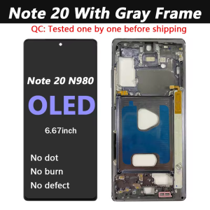 NEW Display for Samsung Galaxy Note 20 N980F N981 Note 20 Ultra N986 N985F OLED LCD Touch Screen Digitizer Parts replacement