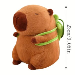 10-30cm Capybara Plush Simulation Capibara Anime Fluffty Toy Cute Doll Stuffed Animals Doll Plush Christmas Thanksgiving Gift
