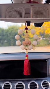 Khánh Liên Hoa Phật Thích Ca khánh treo xe ô tô mang đến bình an may mắn và hạnh phúc