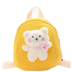 Childrens Bag Cute Plush Bunny Girls Schoolbags Mini Backpack Boy Cartoon Backpack Western Style