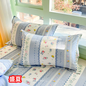 2025 New Pure Cotton Pillowcase 100% Cotton Print Home Use 48*74cm Single Pillow Core Case Universal for All Ages