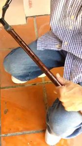【Sea-Lion】Stainless Steel Walking Stick Quad Cane   Walking Aid Four-legged crutch stainless steel walking aidAdjustable Height CrutchLight Weight Adjustable Height  Walking Ai