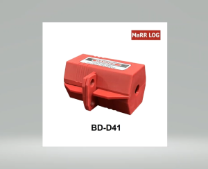 ตัวล็อคปลั๊กไฟฟ้าพลาสติก Plastic Electrical Plug Lockout BD-D41(1ชิ้น)