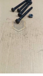 BAUT MUR BAJA KUNCI 13 M8X90 PANJANG 9CM HTB GRADE 9.9 M8 X 90 FULL DRAT 9 CM PITCH 1.25 HITAM 8X90 8 X 90 90MM DIAMETER DRAT 8MM BAUD 12 SEKRUP SKRUP