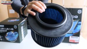 ลดพิเศษ กรองอากาศ Toyota Vigo Fortuner Mazda BT50 Innova 2004 เสริมแรงม้า เพิ่มแรงบิด ประหยัดน้ำมัน Datatec Tornado