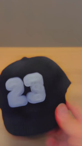 6 bulan - 3 tahun topi baseball anak anak laki laki bordir Angka 23 bahan korduroi ala korea batita