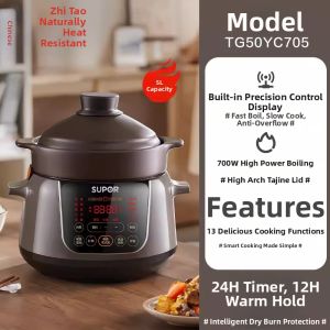 Supor | Multifunctional Electric Stew Pot for Soups and Congee