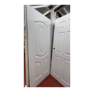 ⚡ประตูห้องทั่วไป UPVC 90x200 สีขาว สำหรับใช้ ภายใน / ภายนอกได้ โดนแดดได้ โดนน้ำ/ฝน ได้