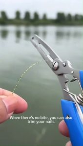 [COD] Multi-Function Fishing Pliers 16.5cm PH Stock - Line Cutter & Hook Remover