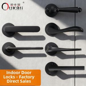 Silent Home Use Wooden Door Knob Lock