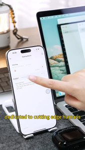 Awei TP29 ANC AI Smart TWS Wilreless Bluetooth 6.0 Earphone Intelligent Language Translation Touch Color Screen Display With Microphone HD Call True Wireless Stereo Active Noise Cancellation Earbuds Easy to Use High Quality Local Warranty