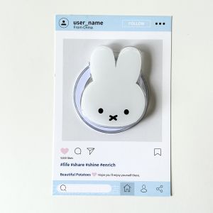 Magnetic Samsung S25Ultra Phone Case Cute Miffy Rabbit Design Protective Cover Sweet Style Acrylic Material for Samsung S25Edge